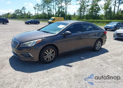 2016 Hyundai Sonata Se из США, поврежденный, VIN 5NPE24AF2GH353539